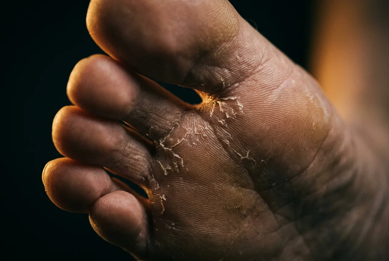 Pie de atleta (tinea pedis)